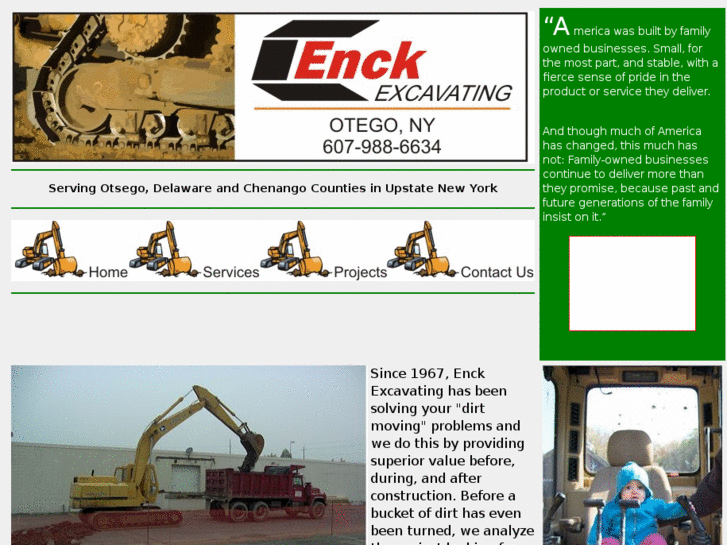 www.enckexcavating.com