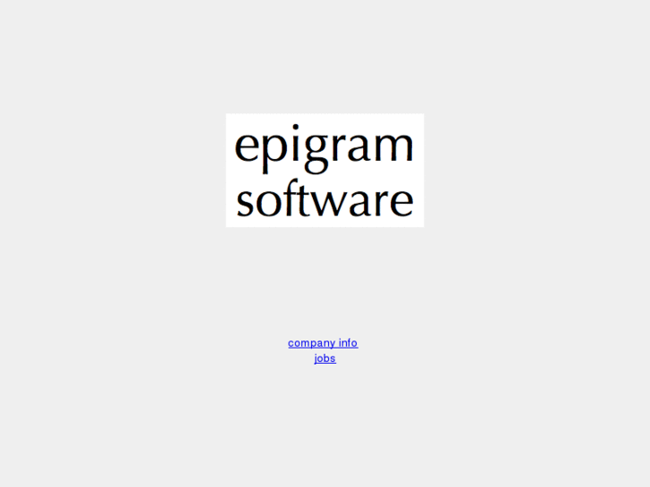 www.epigramsoftware.com