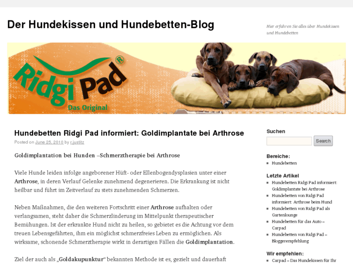 www.hundebetten-hundekissen.com