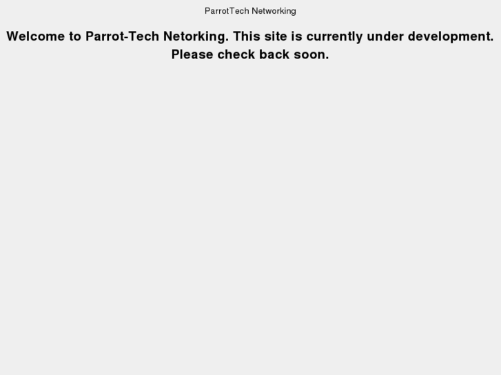 www.parrottech.net