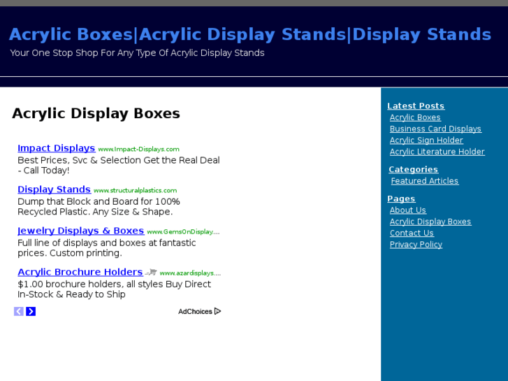 www.acrylicdisplaystands.org