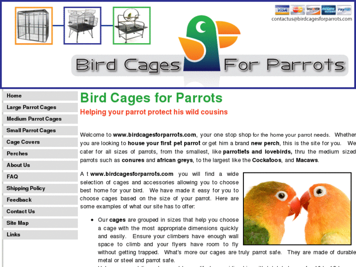 www.birdcagesforparrots.com