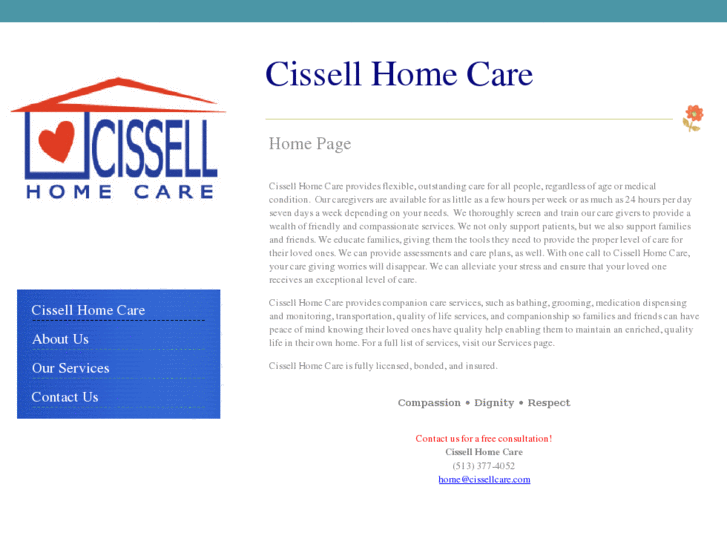 www.cissellcare.com