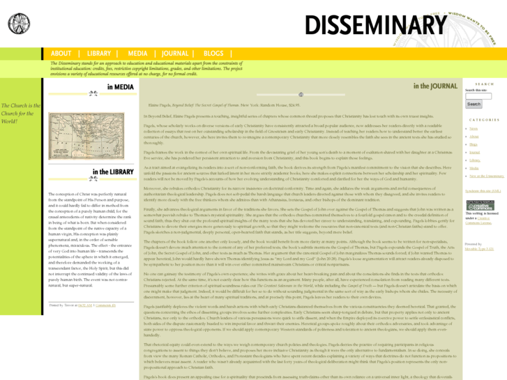 www.disseminary.org