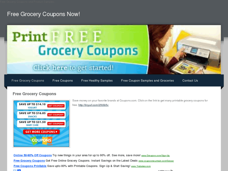 www.freegrocerycouponsnow.com