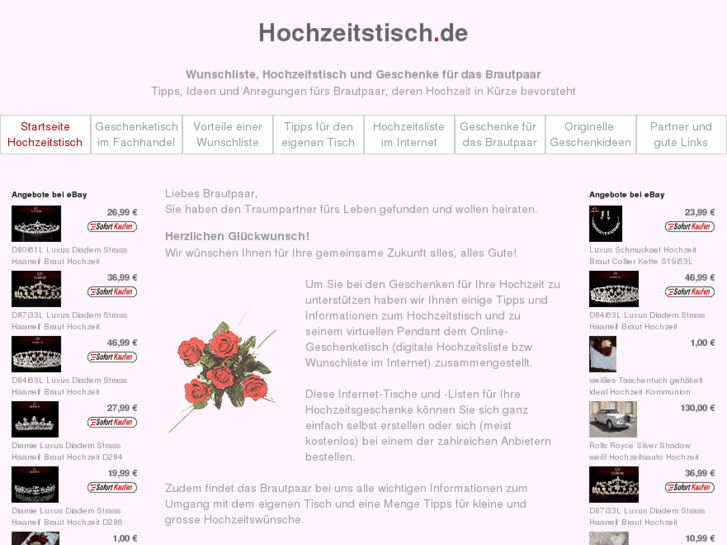www.hochzeitstisch.de