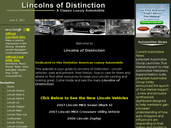 www.lincolnsofdistinction.com