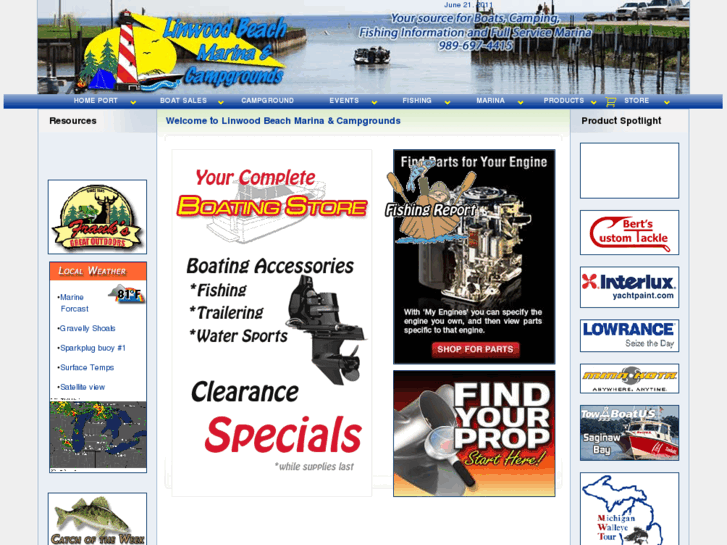 www.linwoodbeachmarina.com