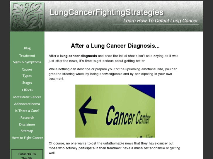 www.lungcancerfightingstrategies.com