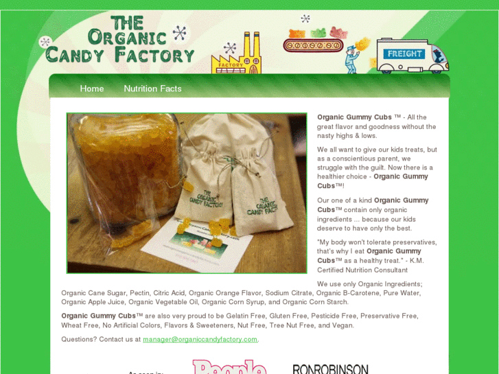 www.organiccandyfactory.com
