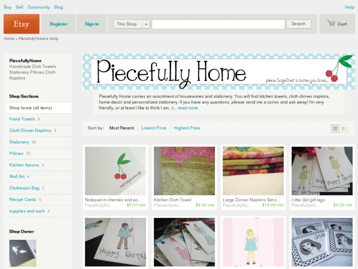 www.piecefullyhome.com