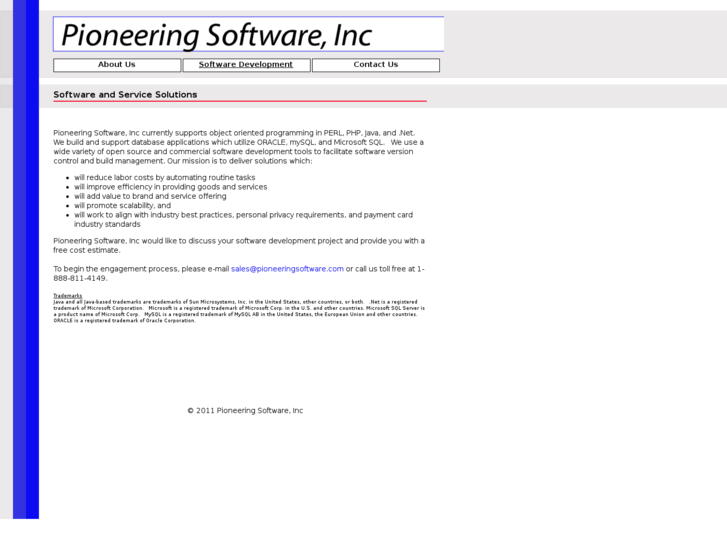 www.pioneeringsoftware.com