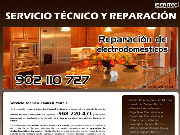 www.serviciotecnicozanussimurcia.com