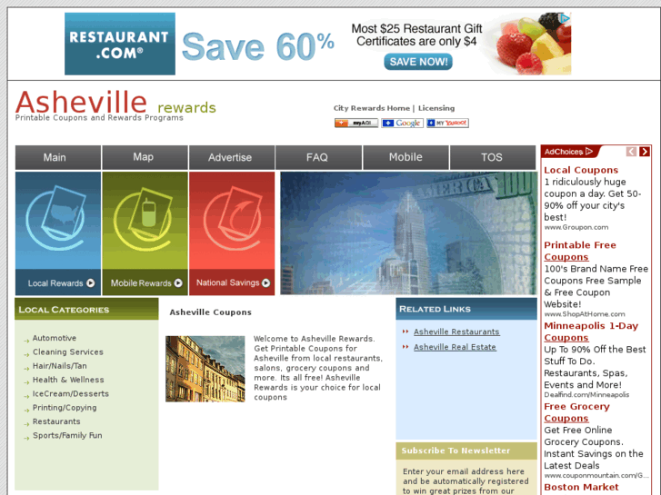 www.ashevillerewards.com