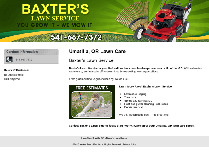 www.baxterslawnservice.com