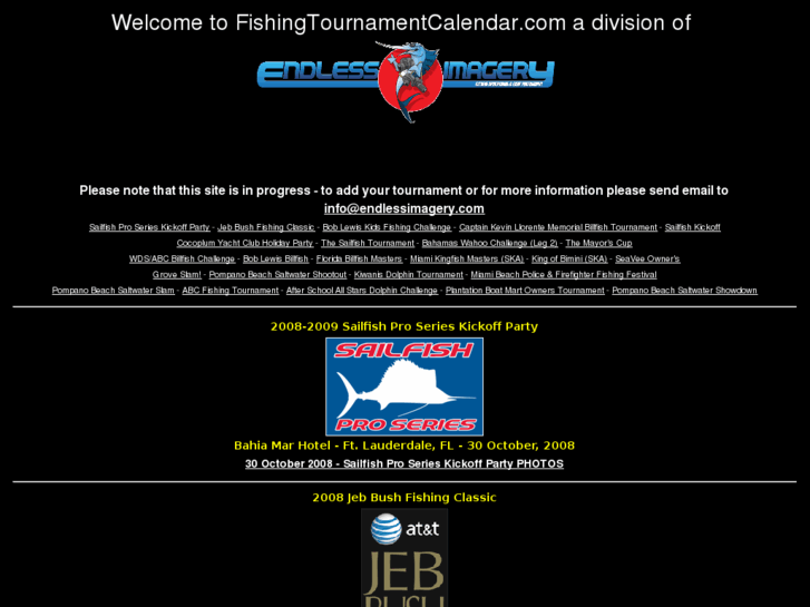 www.fishingtournamentcalendar.com