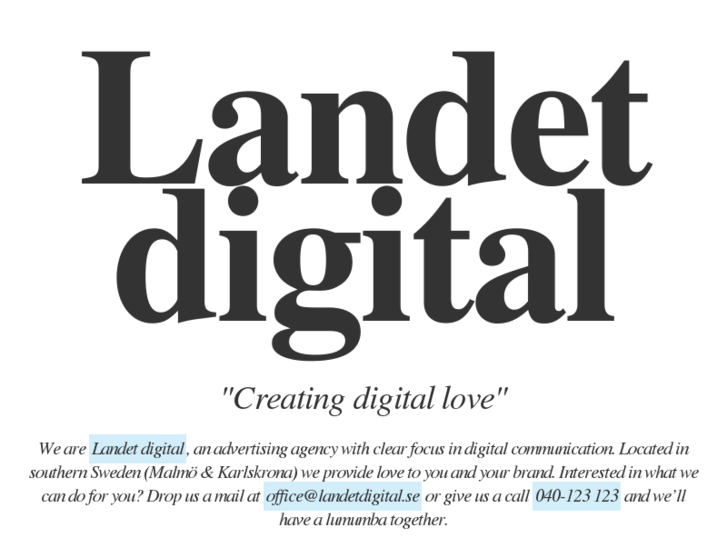 www.landetdigital.se