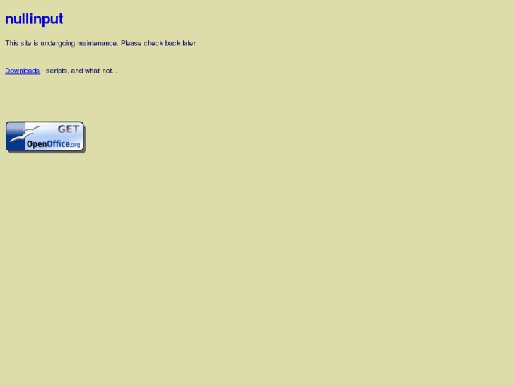www.nullinput.com