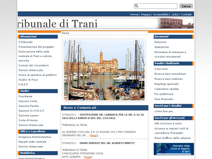 www.tribunaletrani.it