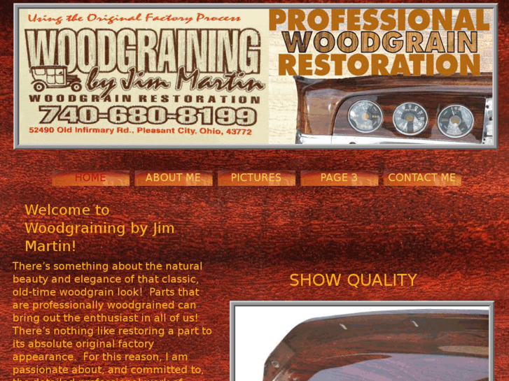 www.woodgrainingbyjimmartin.com