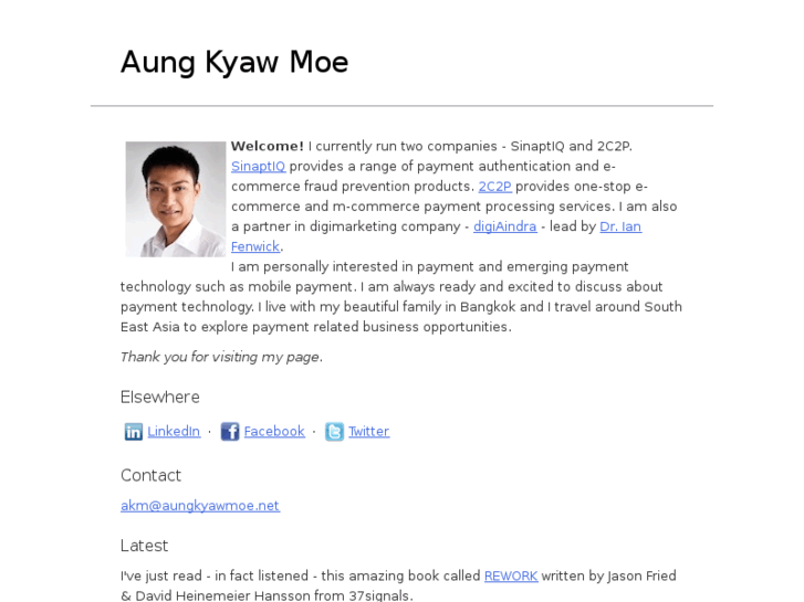 www.aungkyawmoe.net