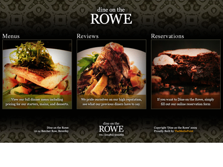 www.dineontherowe.com