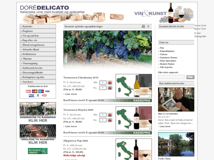 www.doredelicato.dk