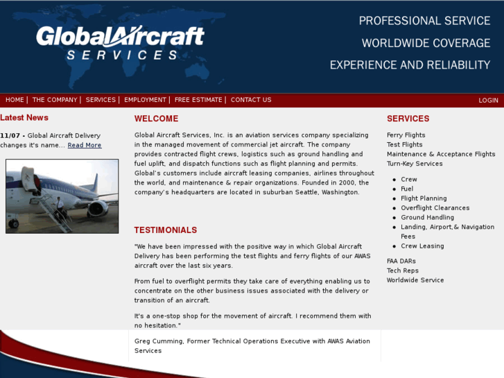 www.globalaircraftdelivery.com