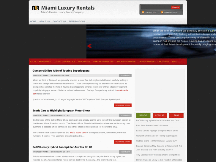 www.miamiluxuryrentals.net