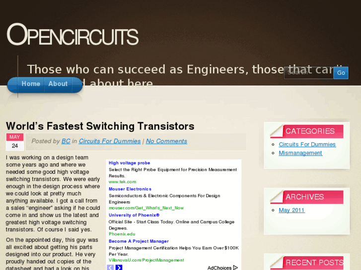 www.opencircuits.net