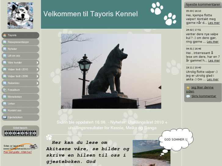 www.tayorisakitakennel.com