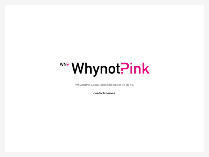 www.whynotpink.com
