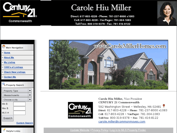 www.carolemillerhomes.com