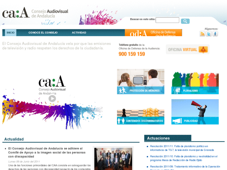 www.consejoaudiovisualdeandalucia.es