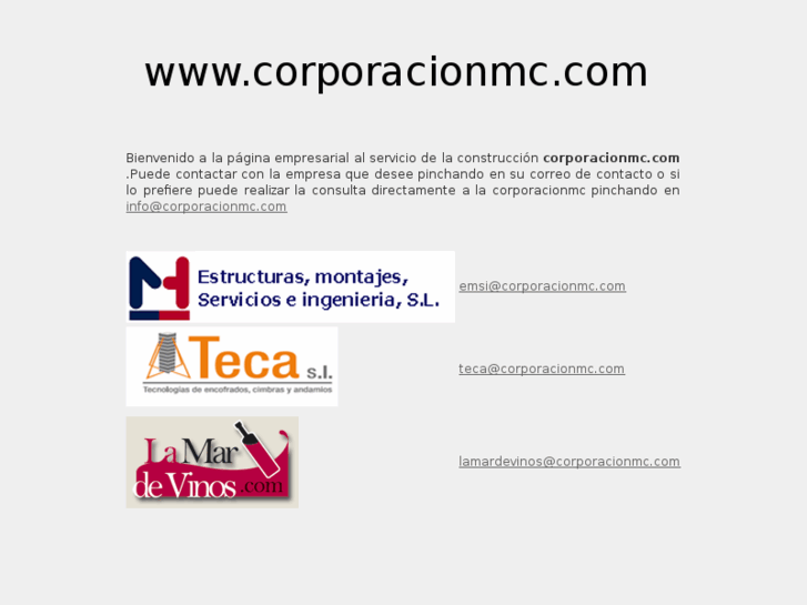 www.corporacionmc.com