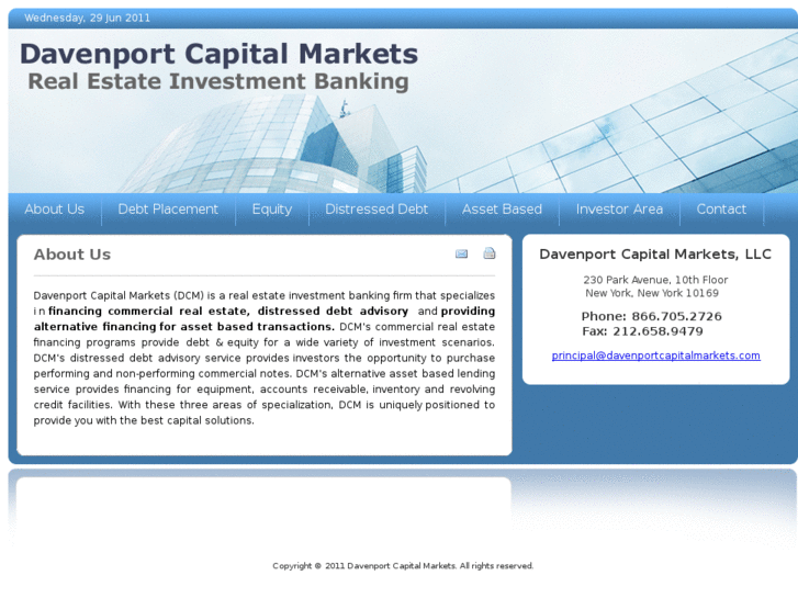 www.davenportcapitalmarkets.com