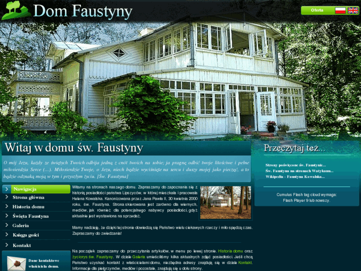 www.domfaustyny.pl