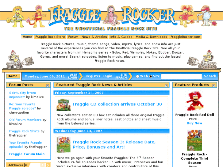 www.fragglerocker.com