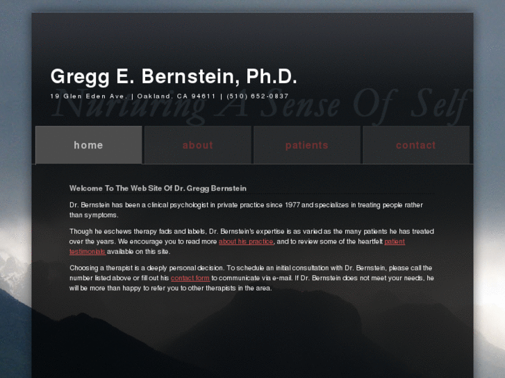 www.greggbernsteinphd.com