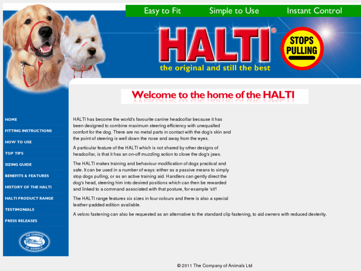 www.halti.co.uk