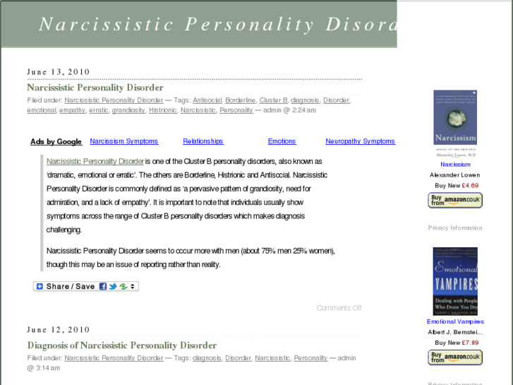 www.narcissisticpersonalitydisorder.co.uk