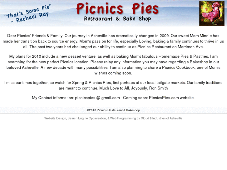 www.picnicsrestaurant-bakeshop.com