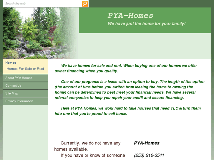 www.pya-homes.com