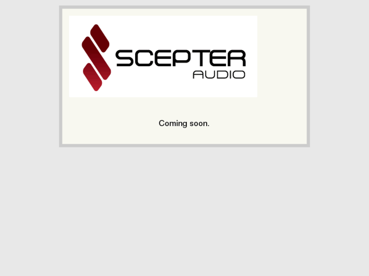 www.scepteraudio.com