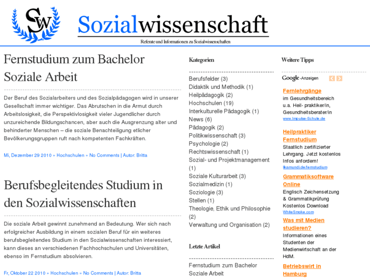 www.sozial-wissenschaft.de