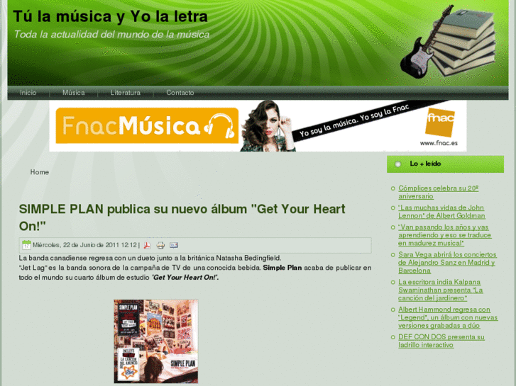 www.tulamusicayyolaletra.com