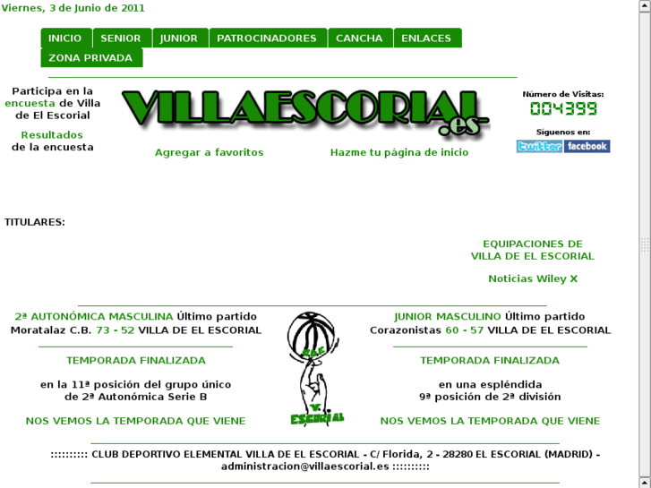www.villaescorial.es