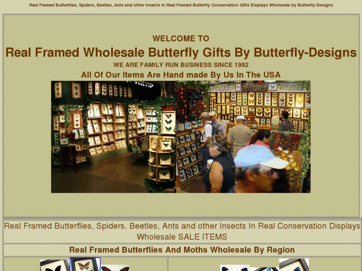 www.wholesalebutterfliesandinsects.com