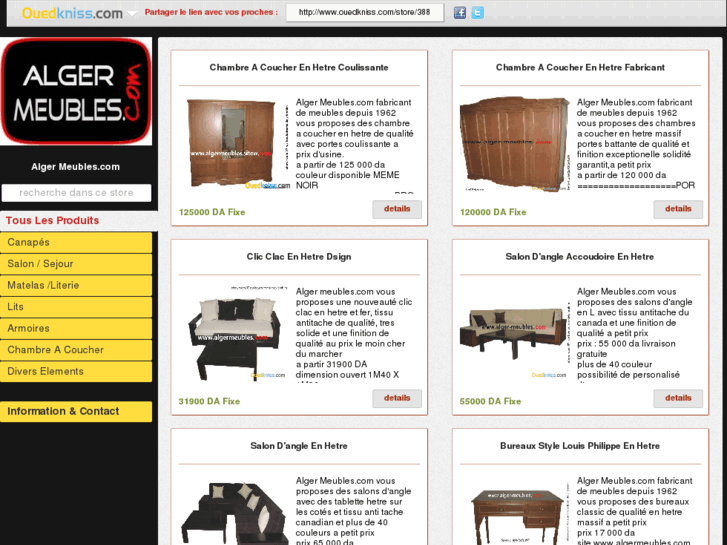 www.alger-meubles.com