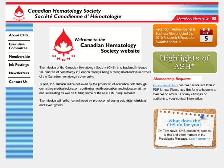 www.canadianhematologysociety.org